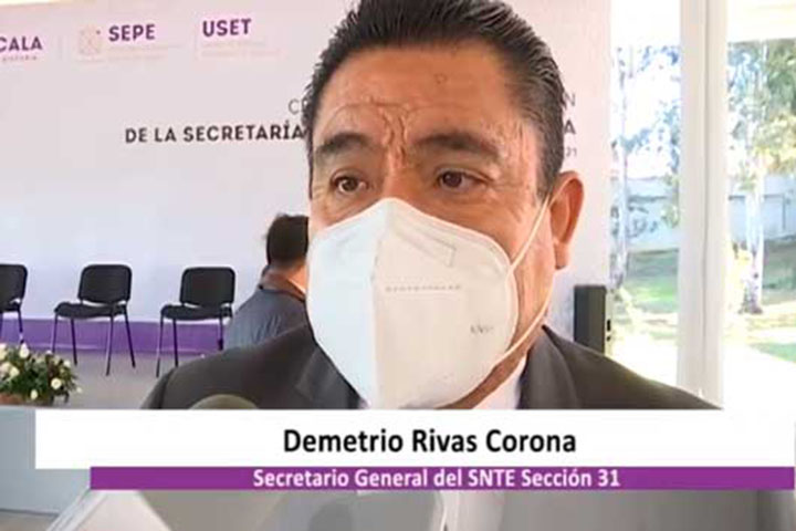 Continúa SNTE con la distribución de material de protección sanitaria