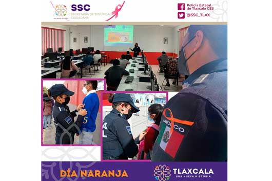 SSC promueve una cultura de no violencia conmemorando el Día Naranja