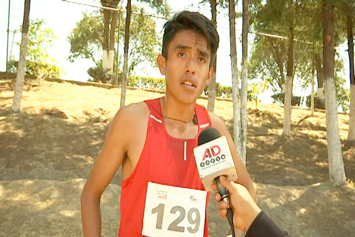 Erick Salvador está listo para el macro regional de atletismo