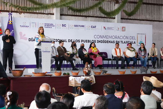 Conmemora Gobierno de Tlaxcala el Día Internacional de los Pueblos Indígenas