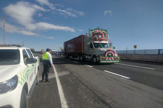 Auxilió CEPC a peregrinos que transitaron por el estado