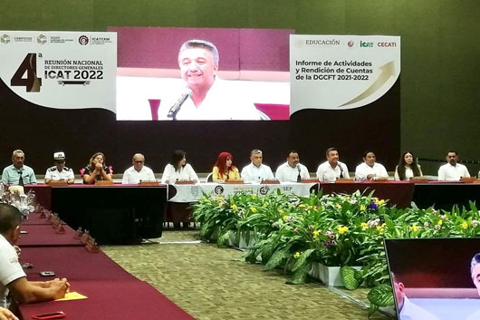 Acude ICATLAX a la “Cuarta Reunión Nacional de Directores Generales ICAT 2022”