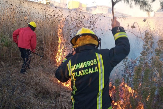 Bomberos de Tlaxcala mantienen acciones para la seguridad de la ciudadanía ante emergencias