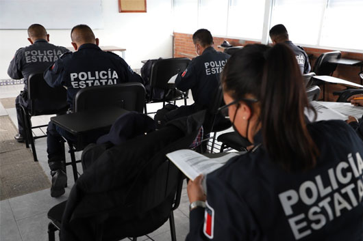 El Ifcsp de la SSC brindó acciones y resultados en la formación policial del estado