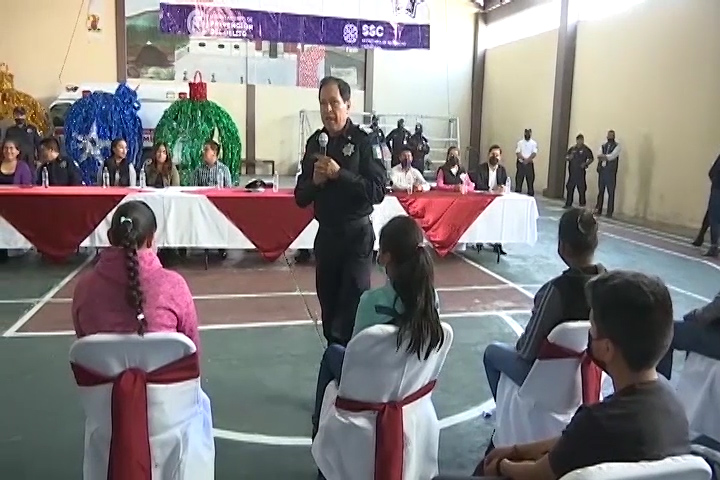 Clausura SSC la semana “Juntos por la Prevención del Delito” en Tetlanohcan