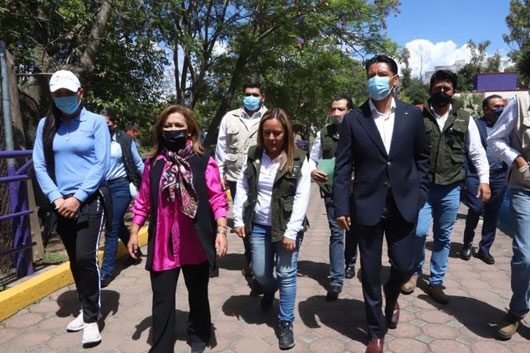 Inspecciona gobernadora del estado instalaciones del Zoológico del Altiplano