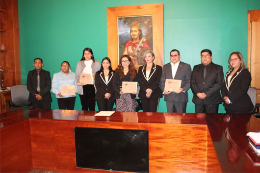 Entrega presidenta de la CEDH primer informe anual de actividades al Congreso local