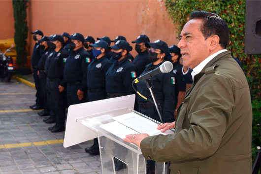 Policía de Tlaxcala Capital engrosa sus filas con elementos certificados