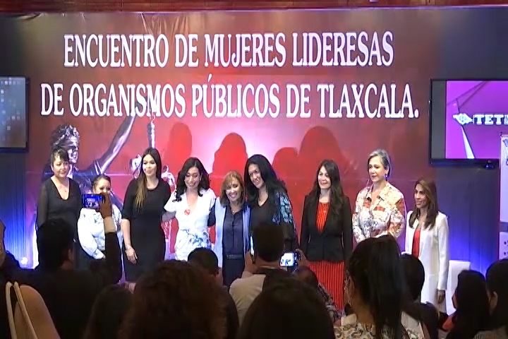 Participa gobernadora Lorena Cuéllar en el Encuentro Mujeres Lideresas de Tlaxcala