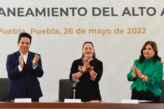 Continúan los Gobiernos Federal, de Puebla y Tlaxcala trabajo interinstitucional para el saneamiento del Alto Atoyac