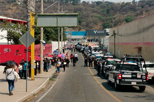 SSC realiza operativo de seguridad durante concierto del día de la madre