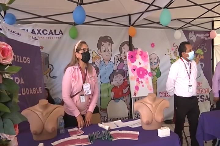 Otorga SESA servicios médicos y de promoción a la salud al interior del recinto ferial