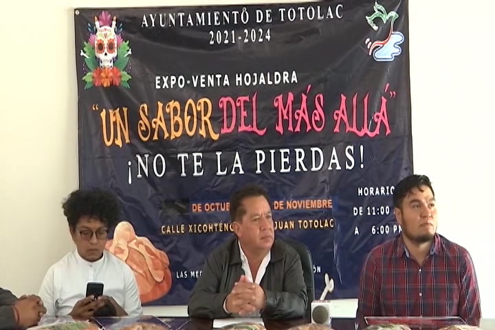 Presentan las actividades del programa “En Totolac se Vive el Día de Muertos”