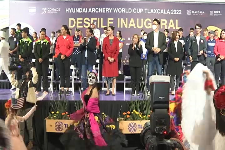 Inició la fiesta de la final de la Copa del Mundo de Tiro con Arco Tlaxcala 2022