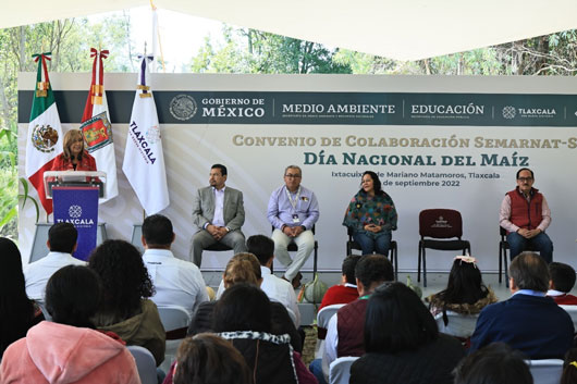 Conmemoran autoridades federales y estatales el Día Nacional del Maíz