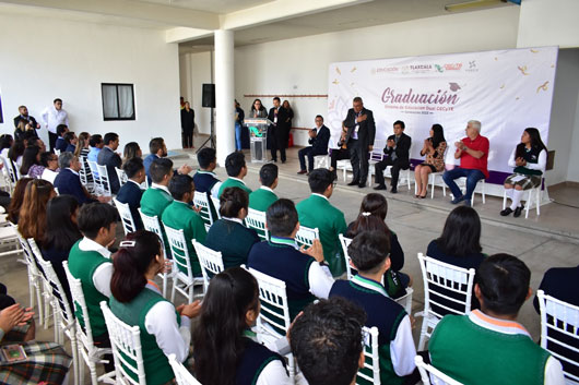 Realizó CECYTE ceremonia de graduación de 31 estudiantes del sistema de educación dual