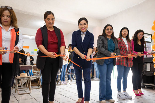 Inaugura IEM nueve centros para el desarrollo de las mujeres en Tlaxcala