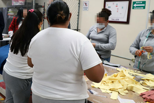 Recibe remuneración por su trabajo el 82 por ciento de PPL del cereso femenil