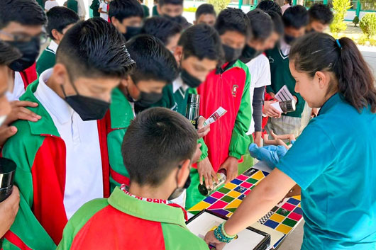 Realiza ITJ ferias educativas y talleres en secundarias y bachilleratos del estado