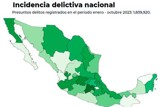 Se mantiene Tlaxcala como la entidad más segura del país