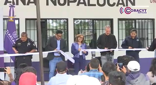 Entregó gobernadora Lorena Cuéllar obras de impacto social en Nopalucan