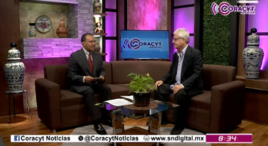 En el estudio de “Coracyt Noticias”, el delegado autorizado de Romayne Wheeler, Miquel Ibáñez Magem