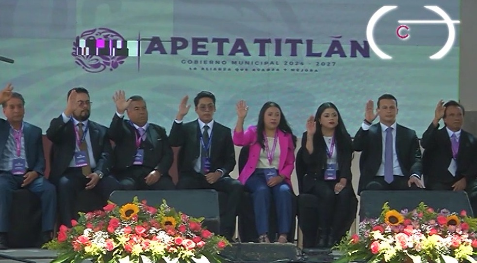 Rindió protesta Ernesto Azain Ávalos Marbán como presidente municipal de Apetatitlán