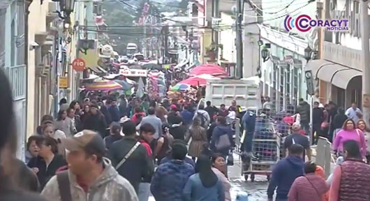 Visitan miles de turistas el pueblo mágico de Huamantla