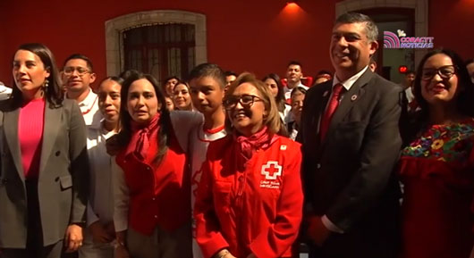 Inicia colecta anual de la Cruz Roja, tiene como meta recabar 3 mdp