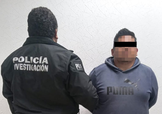 Ejecuta PGJE orden de aprehensión por incumplimiento