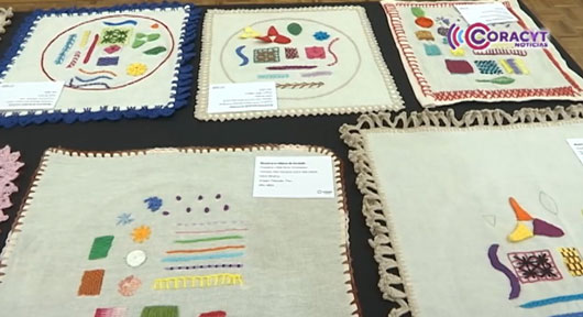 Tlaxcaltecas crearon obras textiles bajo el tema “Mi espacio seguro”