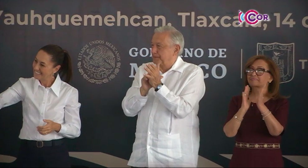 Reconocen AMLO y Claudia Sheinbaum trabajo de la gobernadora Lorena Cuéllar Cisneros