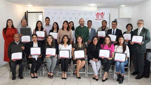 INFONAVIT reconoce a empleadores con el distintivo empresa de diez plus en Tlaxcala