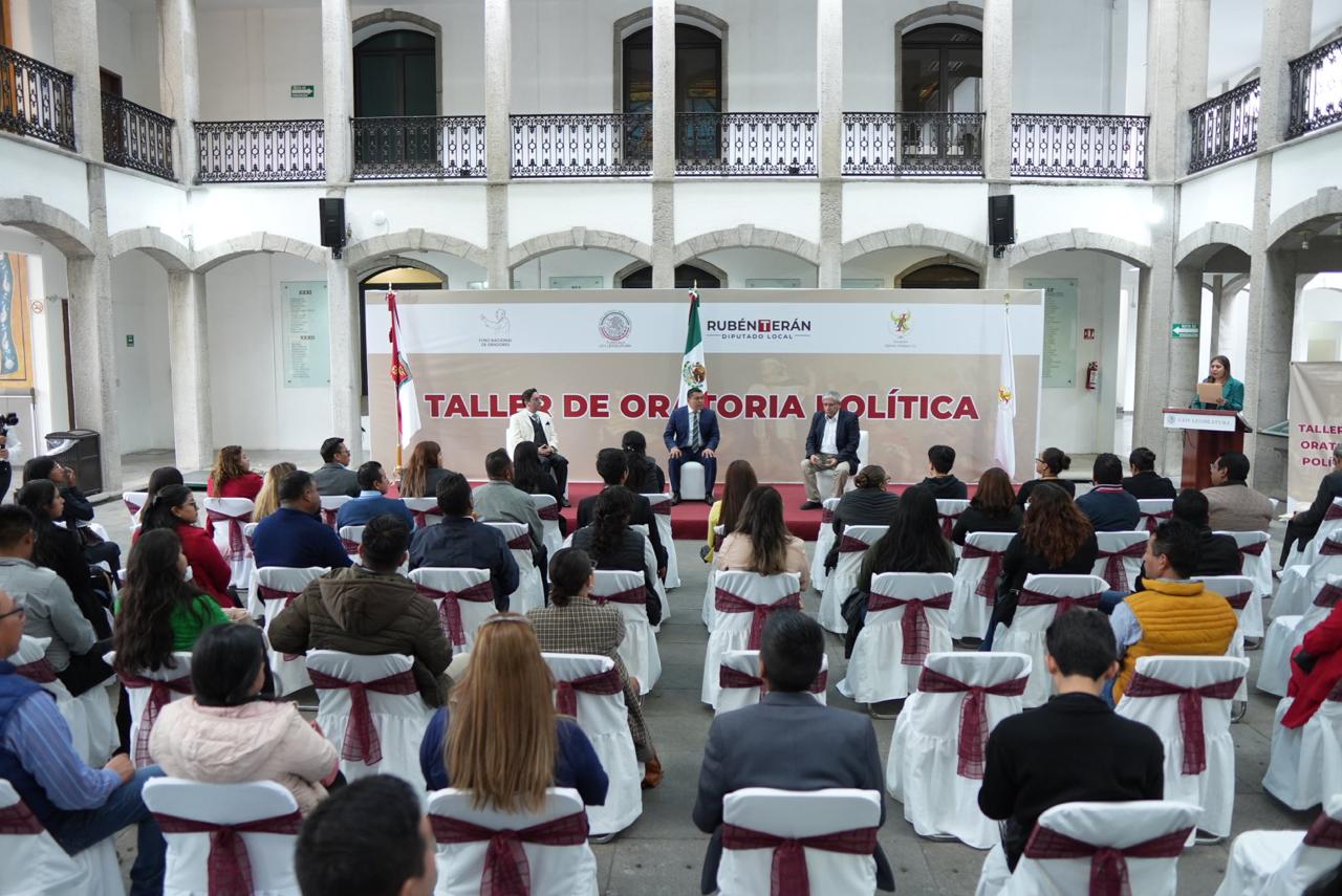 Inauguran Taller de Oratoria Política en el Congreso del Estado de Tlaxcala