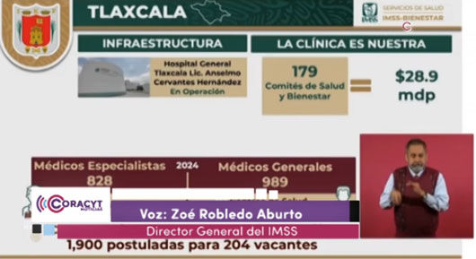 Consolida Tlaxcala Plan de Salud IMSS Bienestar