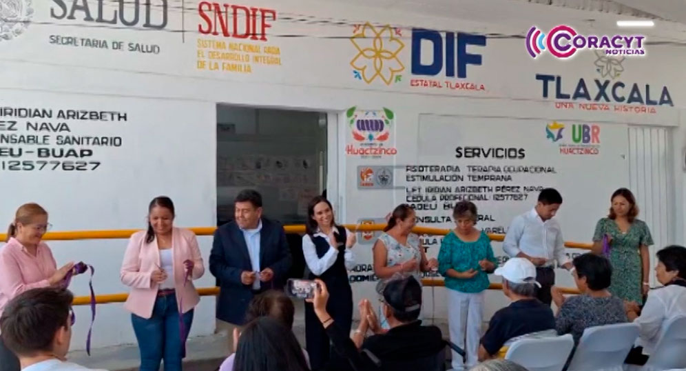 Inauguraron autoridades estatales y municipales UBR en Huactzinco