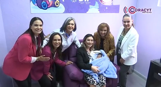 Inauguró gobernadora Lorena Cuéllar sala de lactancia en CEDH