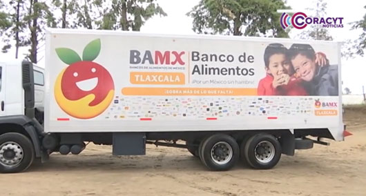 Tlaxcaltecas reciben apoyo del Banco de Alimentos “Cáritas”