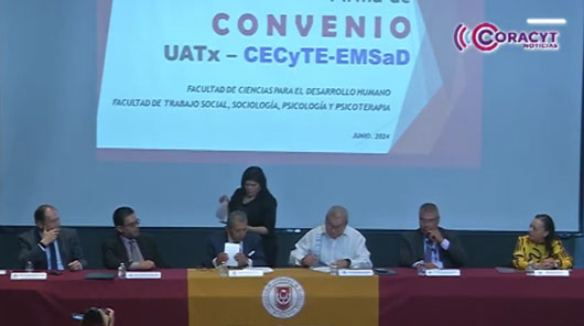 Firmó SEPE y UATx un convenio en beneficio de estudiantes del Cecyte-Emsad