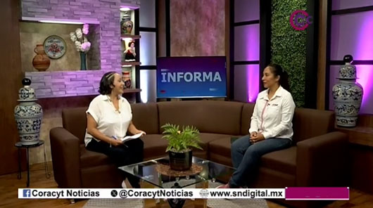 En el estudio de “Coracyt Noticias”, la vocal del RFE del INE Tlaxcala, Eileen Zacaula Cárdenas