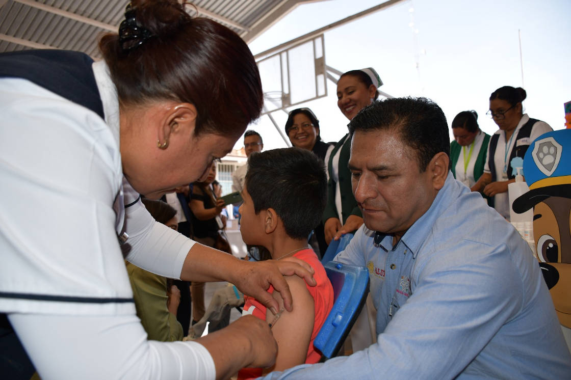 Amplían para todo junio la cobertura de vacunación contra sarampión, rubéola y poliomielitis