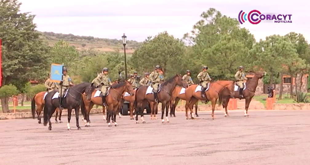 Donó SEDENA caballos híbridos al Ejido de Tecomalucan, Tlaxco