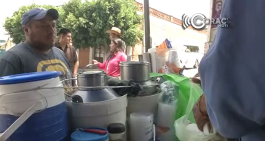 Se preparan comerciantes para bajada de la Virgen de Ocotlán