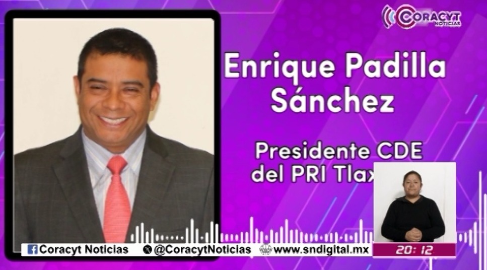 Entrevista con Enrique Padilla Sánchez, dirigente del Comité Directivo Estatal del PRI Tlaxcala