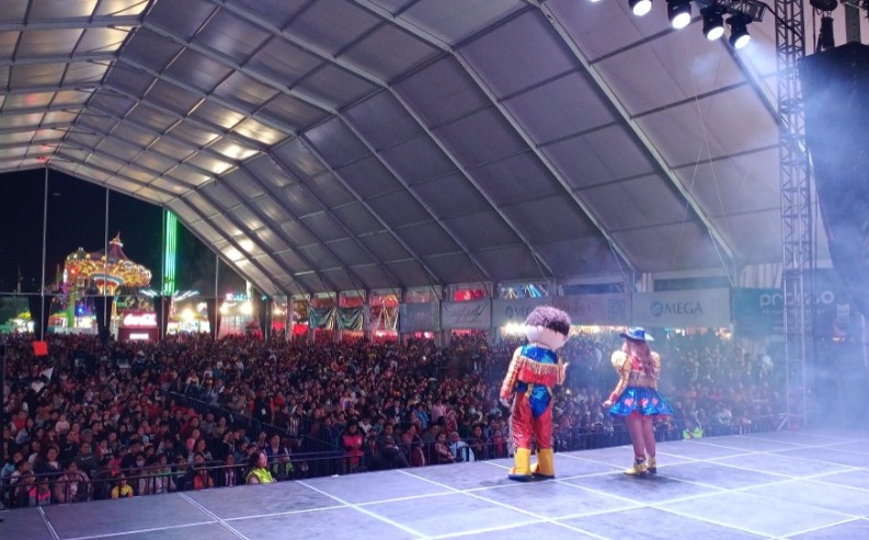 Se presentan Bely y Beto con éxito en “Tlaxcala, la Feria de Ferias”