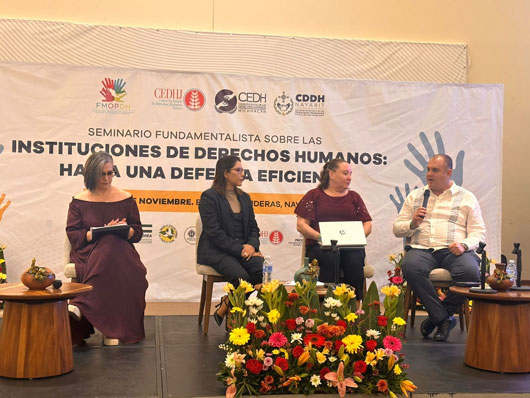 Reconoce Ombudsperson de Tlaxcala que los organismos defensores de derechos humanos enfrentan desafíos para cumplir su mandato