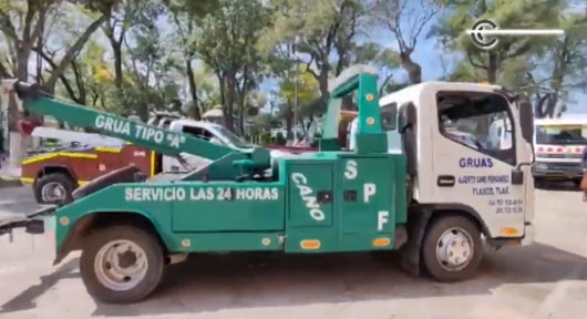 Regularizan servicio de grúas de arrastre y salvamento, así como depósitos de vehículos