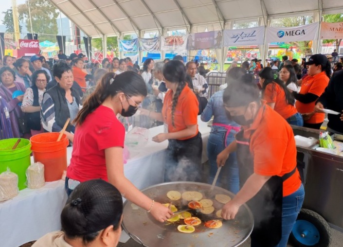 Exitoso festival del maíz en “Tlaxcala, la Feria de Ferias 2024”