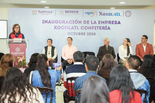 Inauguró gobernadora Lorena Cuéllar empresa 