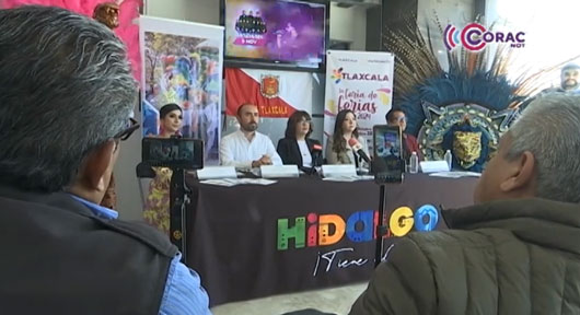 Presentaron “Tlaxcala, la Feria de Ferias 2024” en Hidalgo